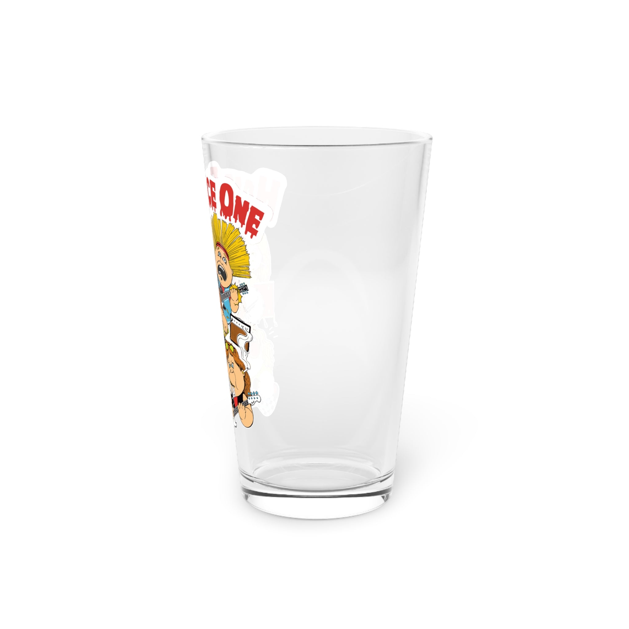Hair Force One Pint Glass