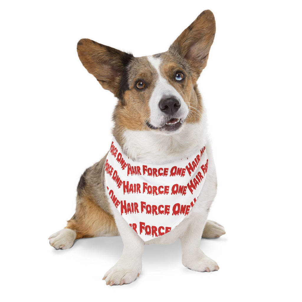 Hair Force One All Over Design Pet Bandana