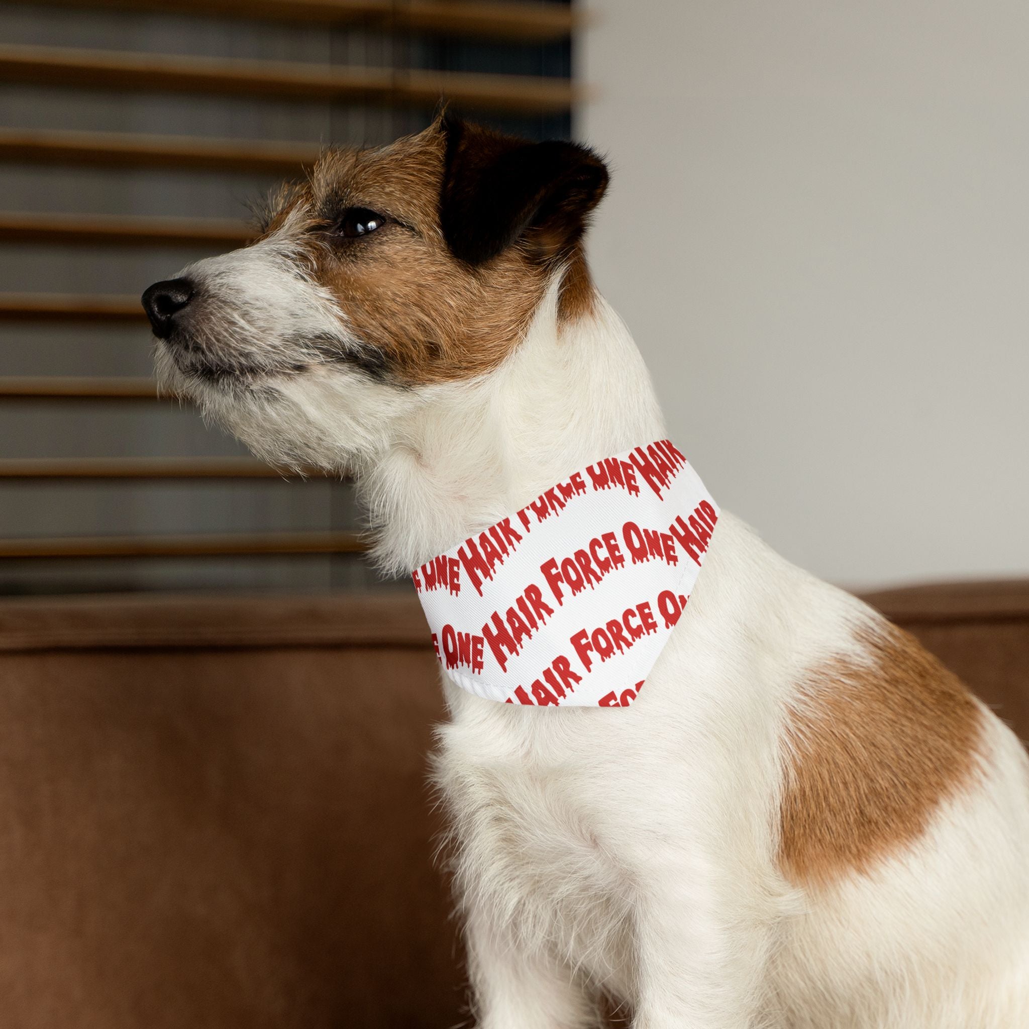 Hair Force One All Over Design Pet Bandana