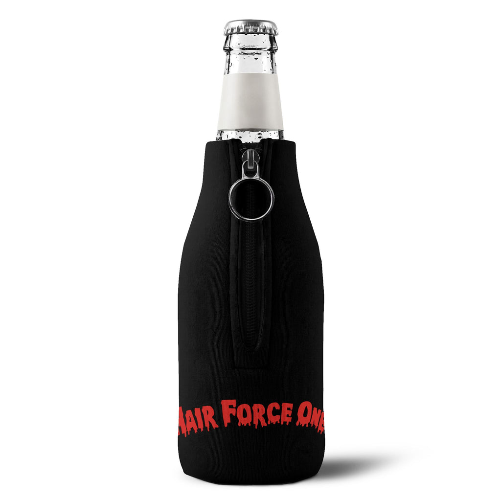 Hair Force One Zip-Up Bottle Cooler Sleeve