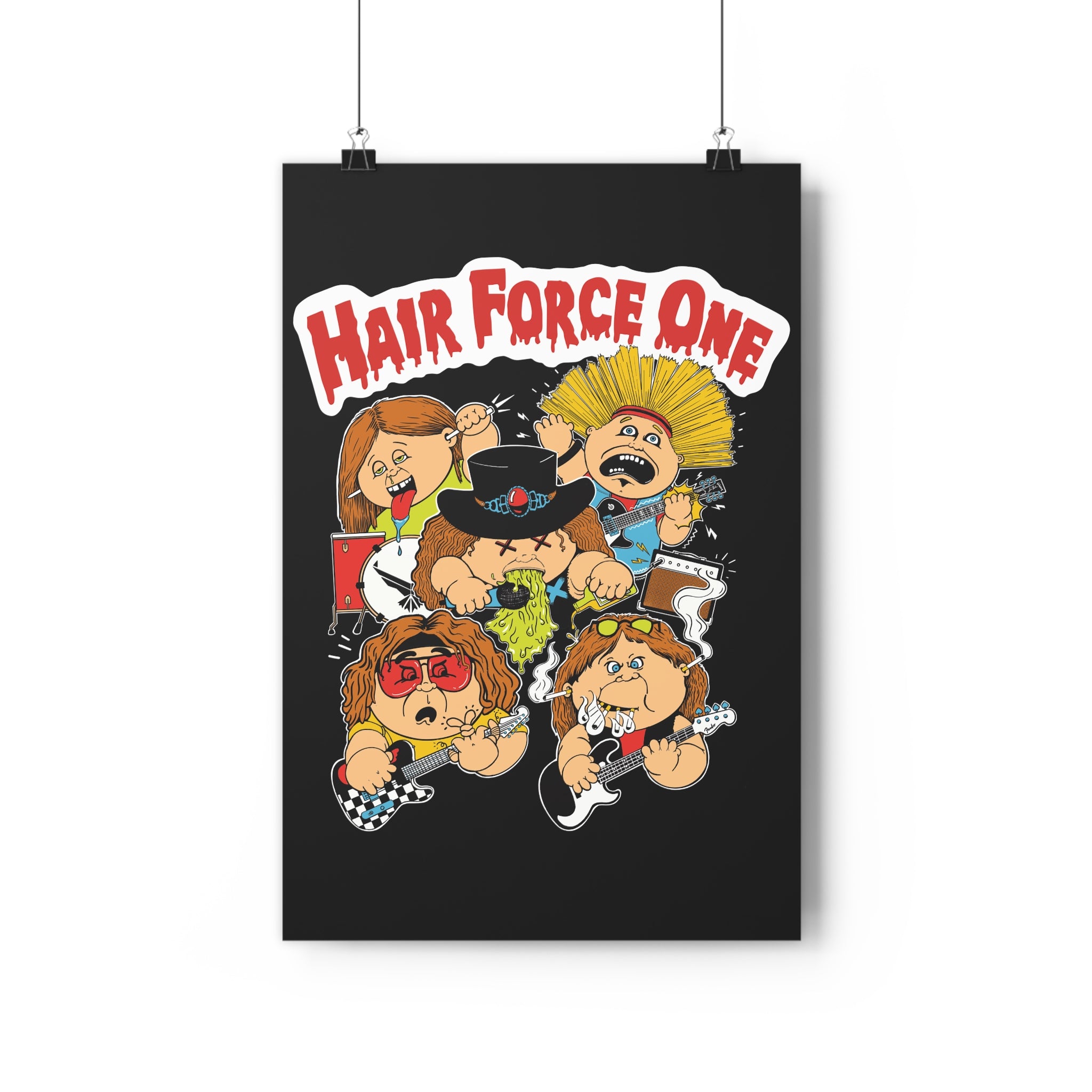 Hair Force One Poster