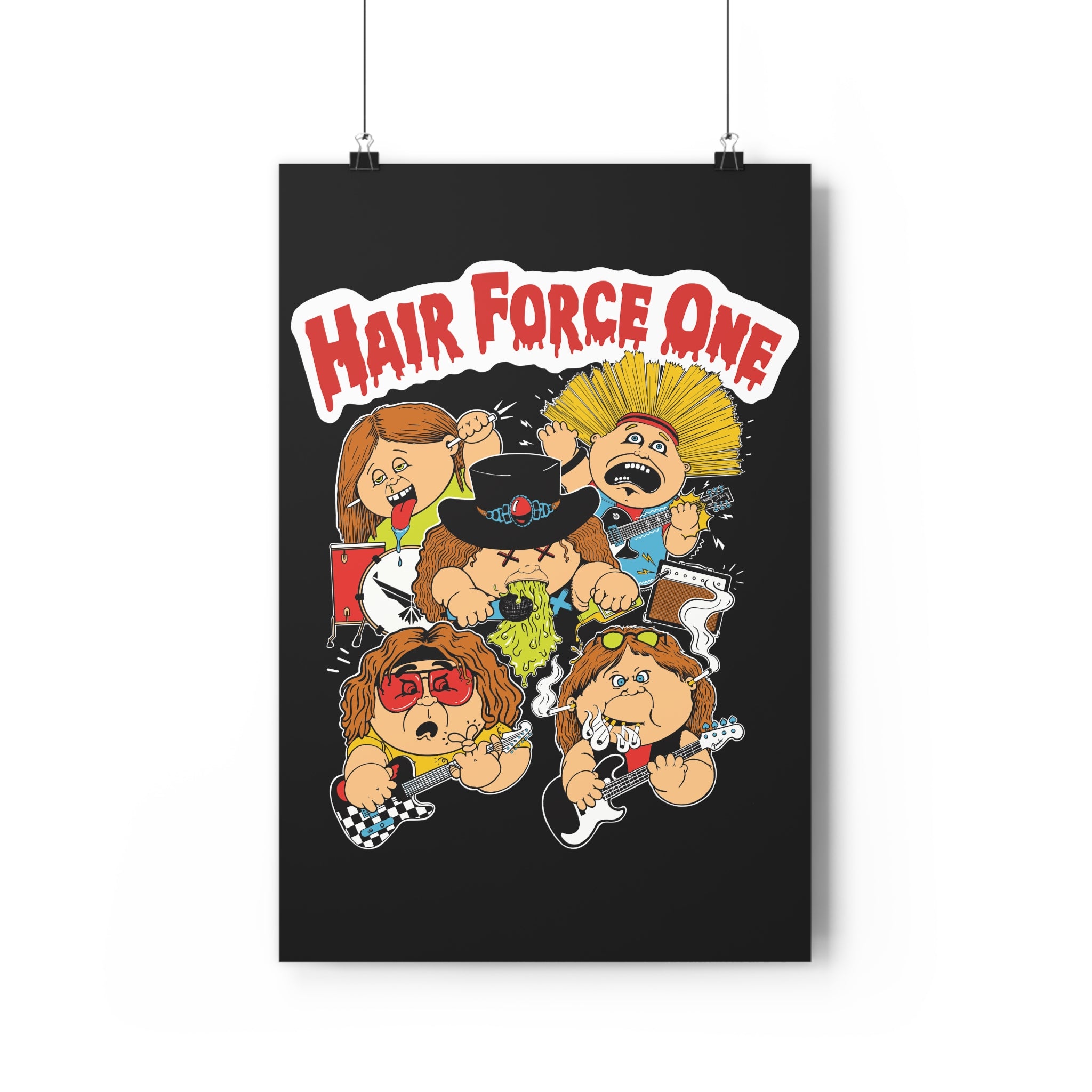 Hair Force One Poster