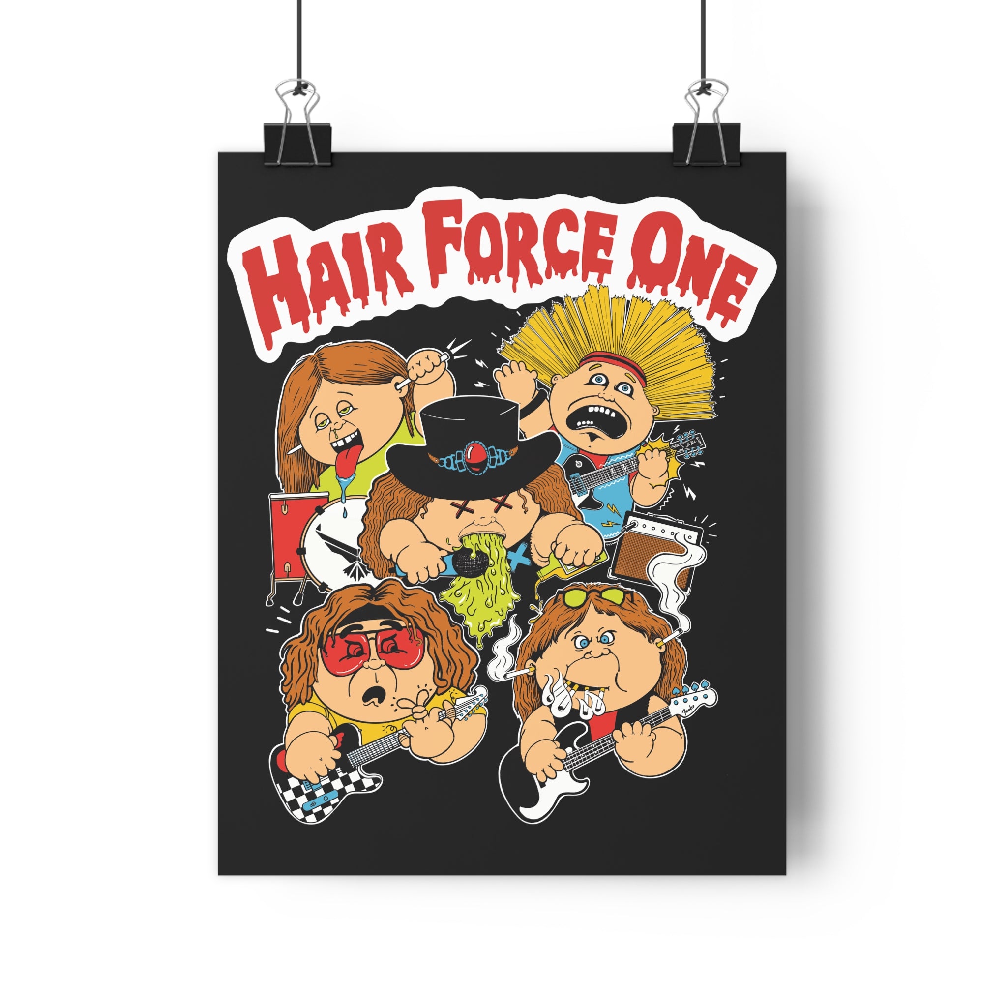 Hair Force One Poster