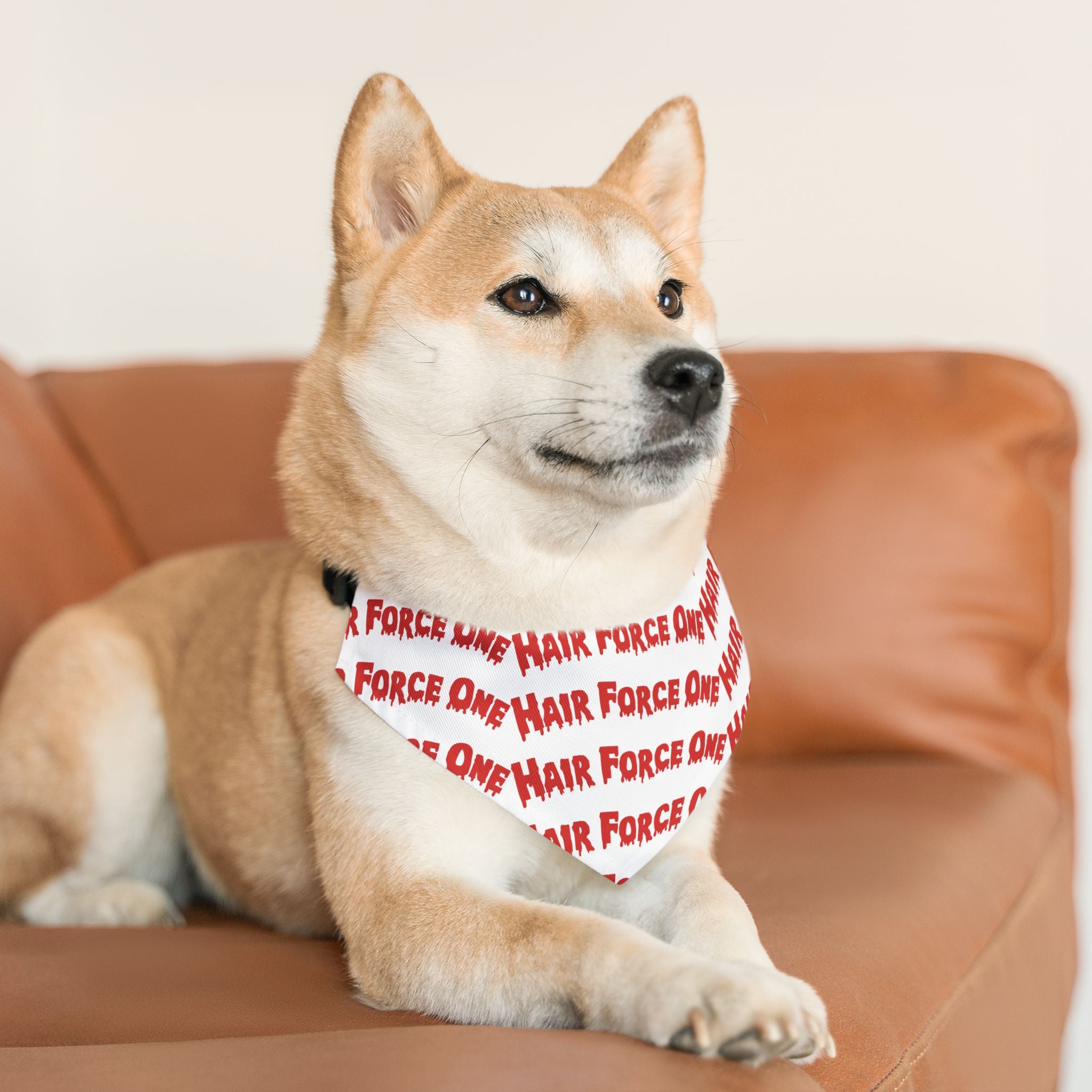 Hair Force One All Over Design Pet Bandana