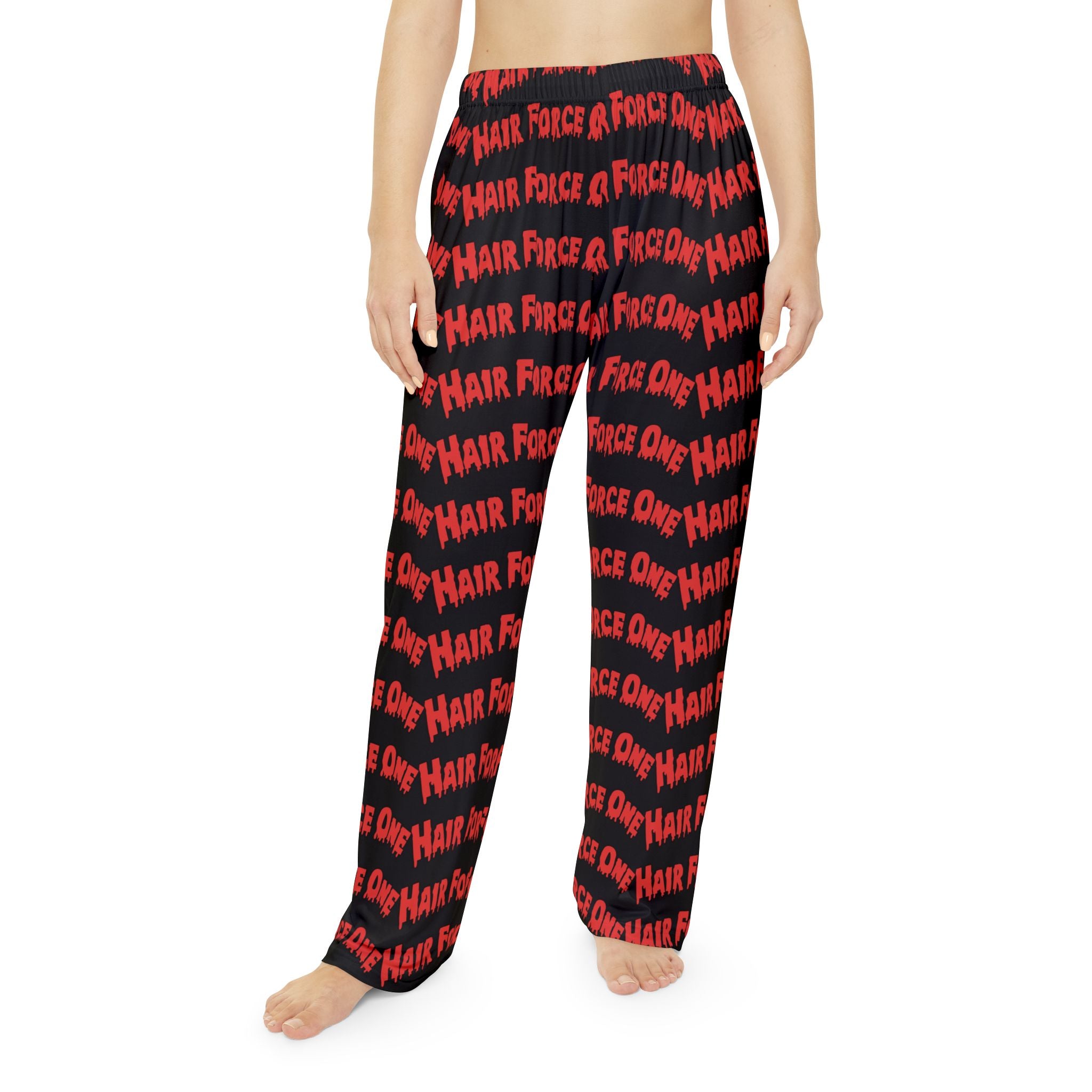 Hair Force One Women’s All Over Design Pajama Bottoms