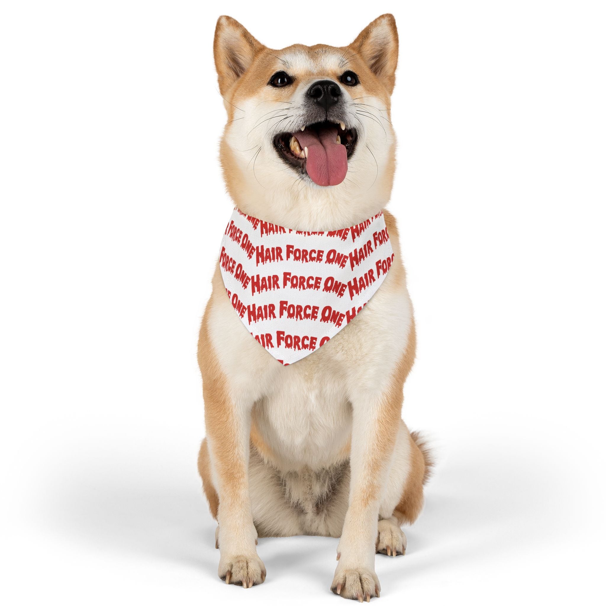 Hair Force One All Over Design Pet Bandana