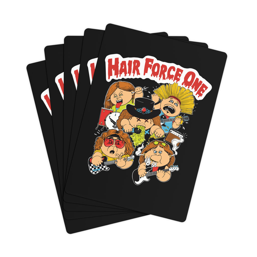 Hair Force One Poker Cards