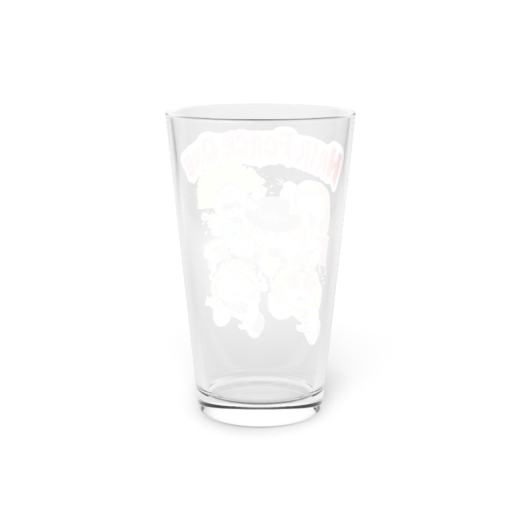Hair Force One Pint Glass