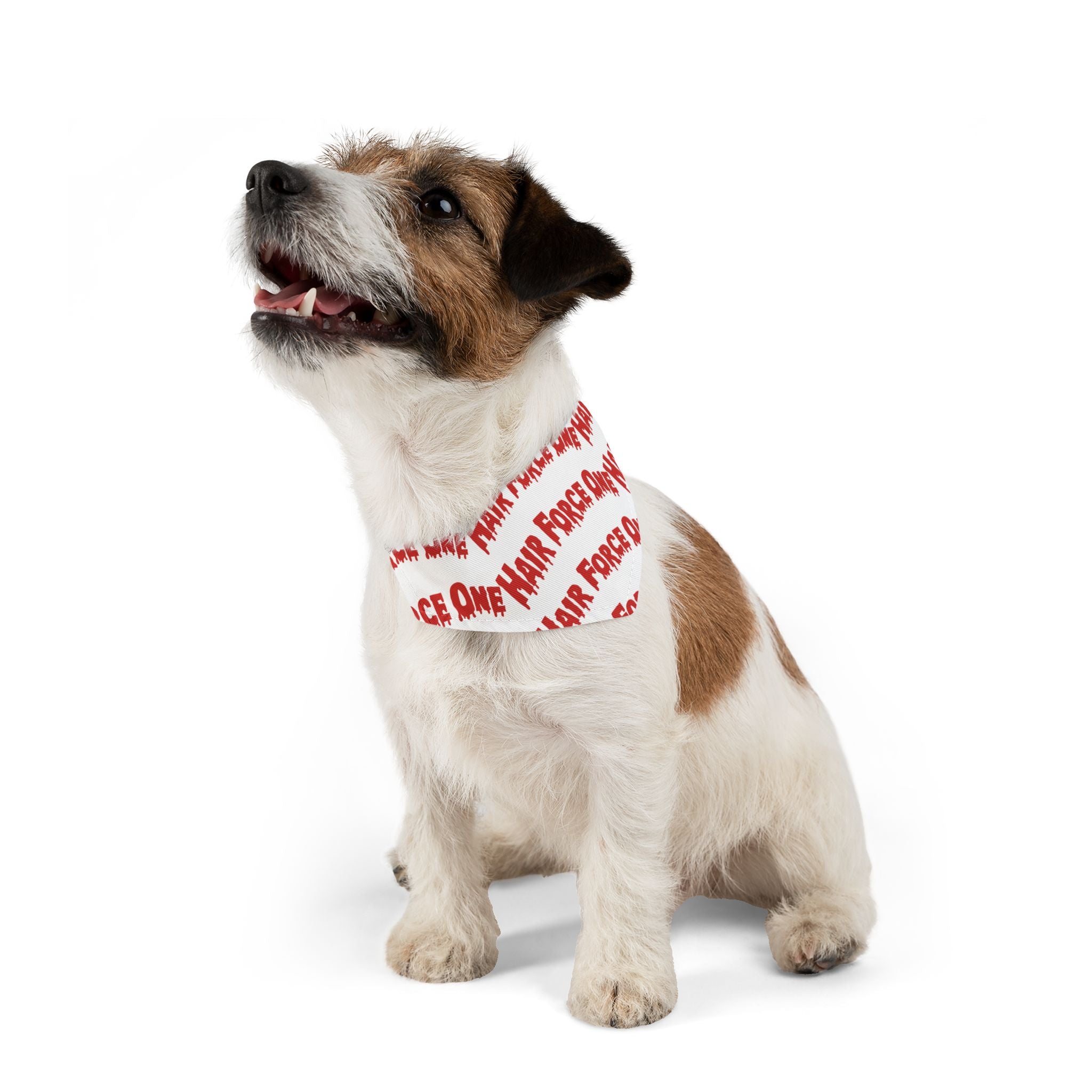 Hair Force One All Over Design Pet Bandana