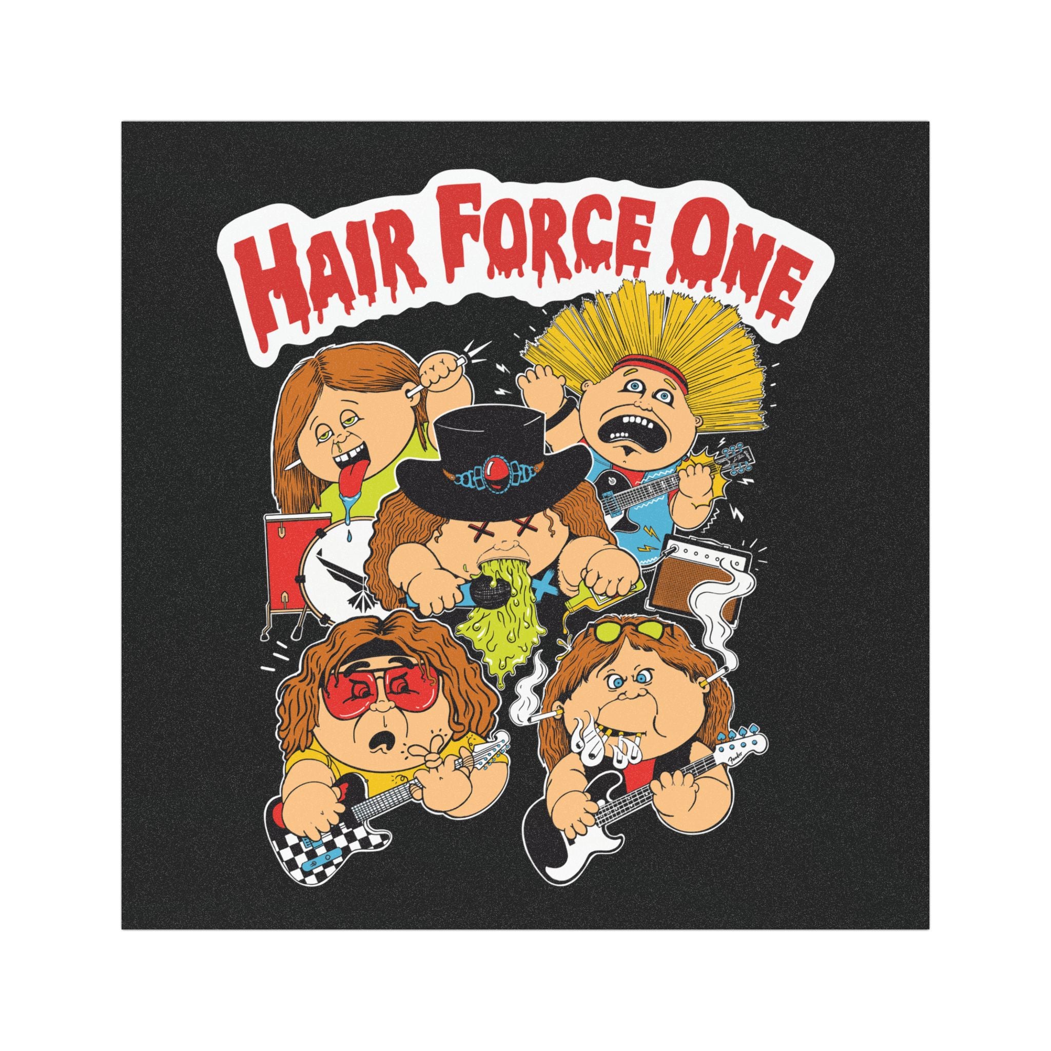 Hair Force One Car Magnet