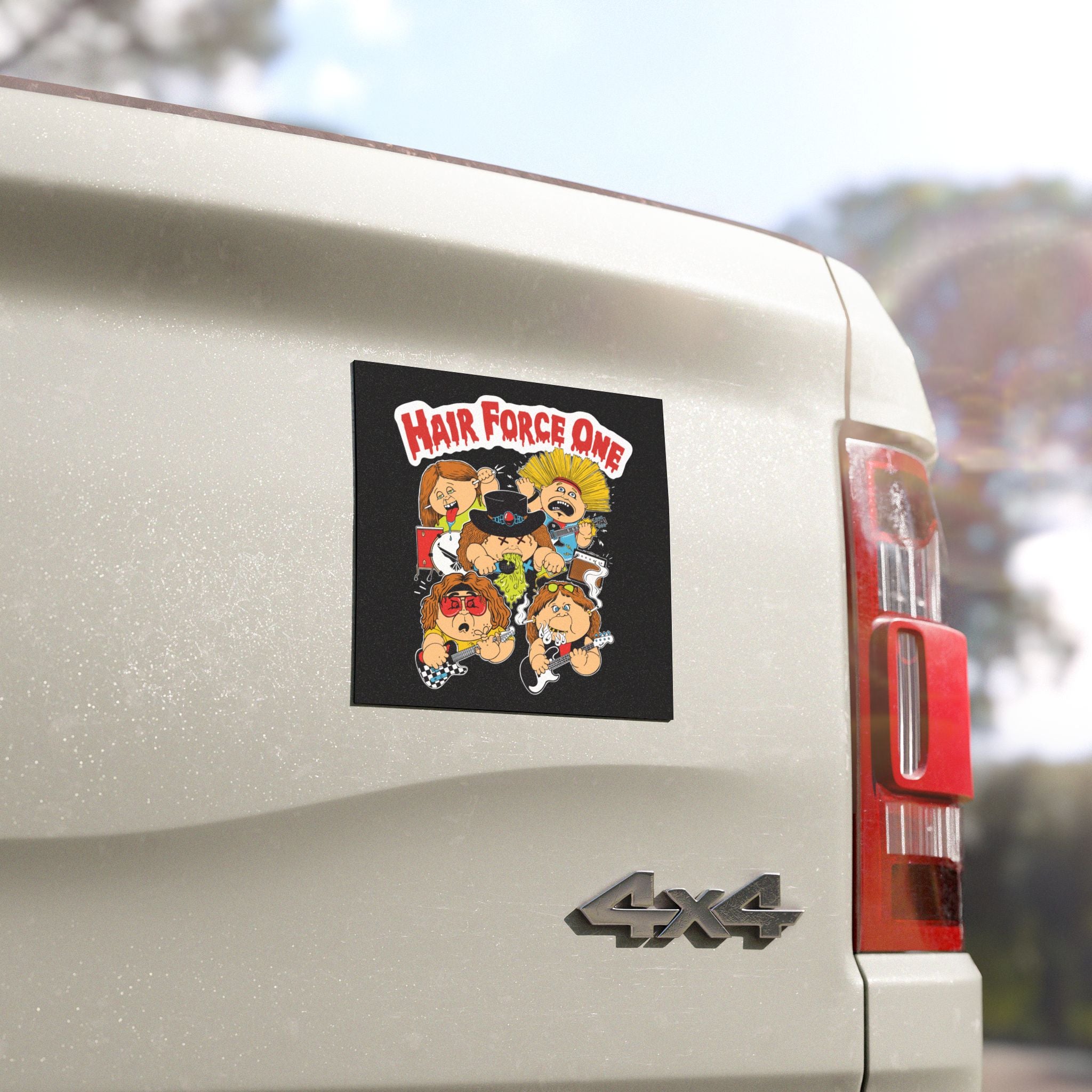 Hair Force One Car Magnet